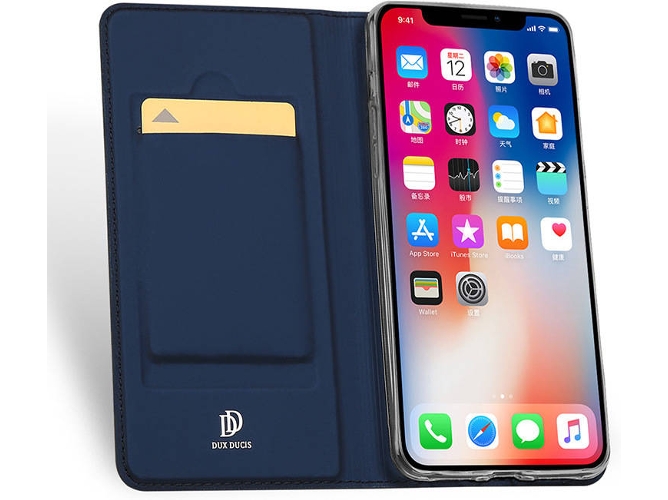Funda iPhone XR WISETONY Dux Ducis-350 Azul
