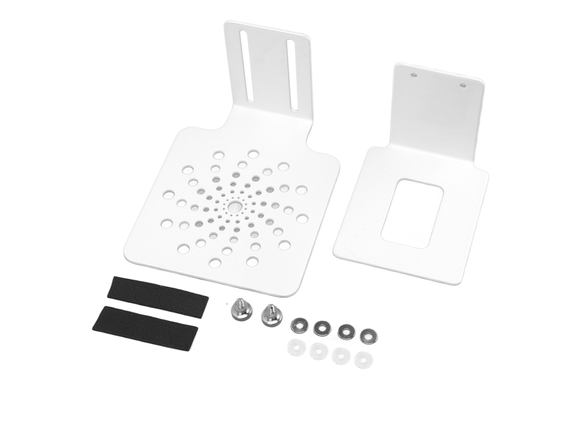 Estante De Acero Inoxidable Para Báscula De Cafetera Con Altura Ajustable Y Diseño De Drenaje, Color Blanco.
