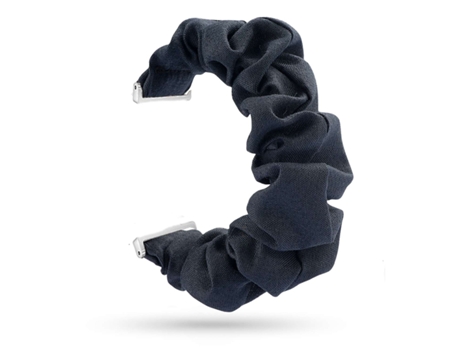 Correa Garmin Fenix 5X Plus Pulsera Scrunchie Azul