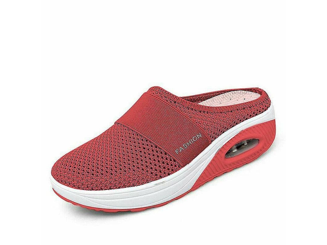 2026-zapatos De Caminata Sin Cordones Con Almohadilla De Aire Ortopédicos Antideslizantes Para Diabéticos