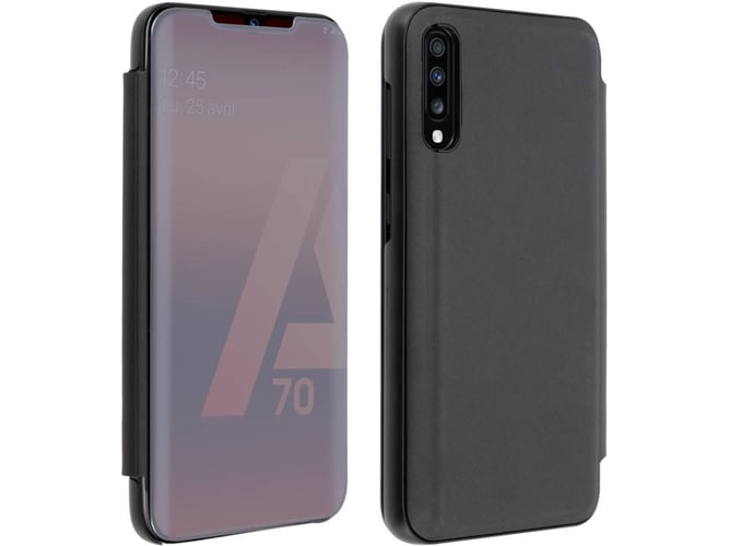 Funda Samsung Galaxy A70 AVIZAR Espejo Negro