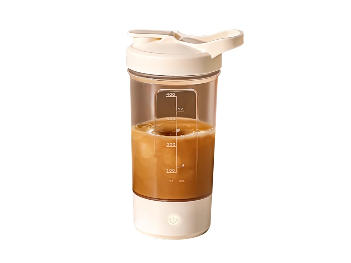 Vaso Batidor Eléctrico Portátil, Que Se Puede Utilizar Para Remover Café Y Leche En Polvo.