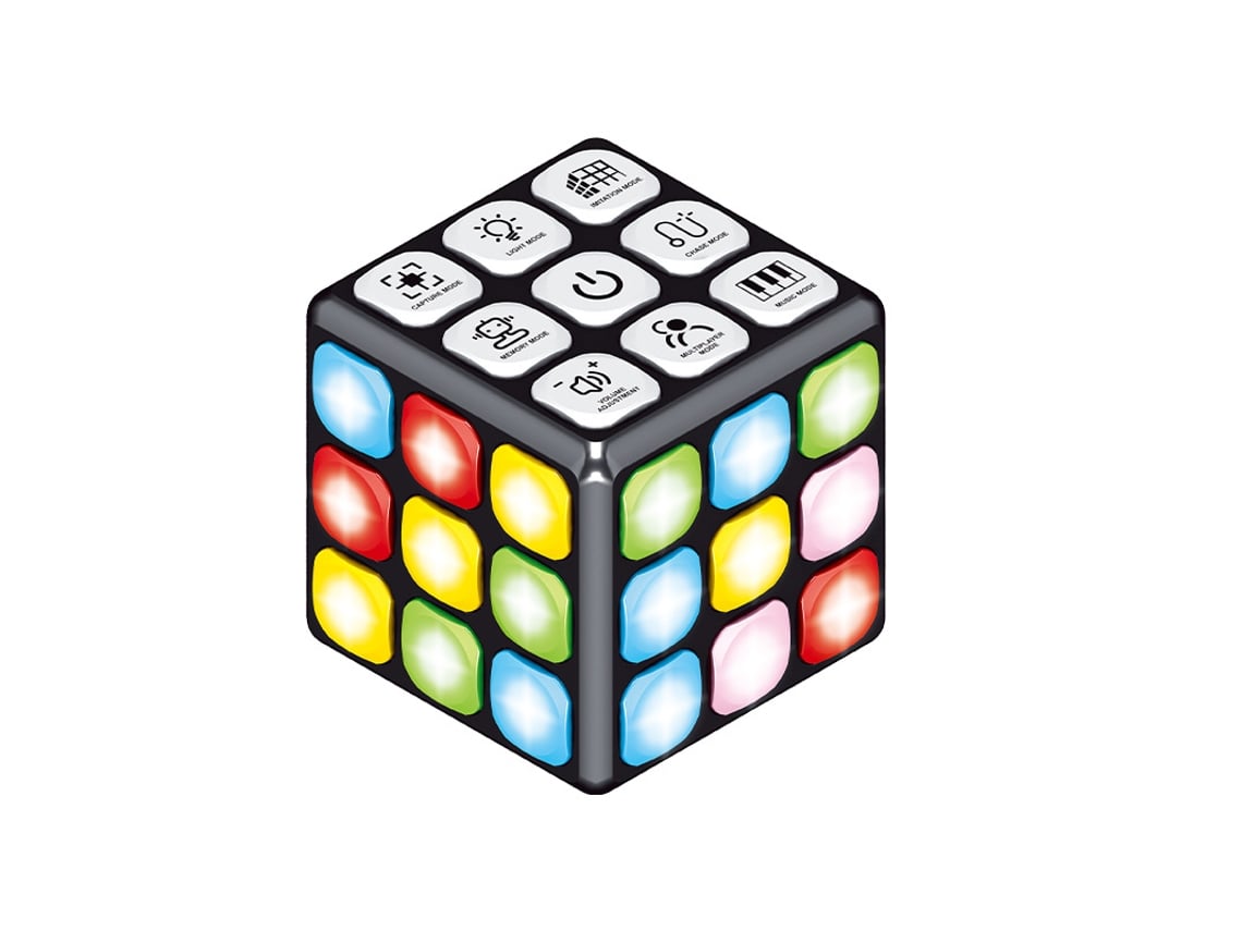 Cubo De Rubik Musical, Juguetes Educativos Para Entrenar La Memoria, Apto Para Niños De 6 A 12 Años. Gertiz