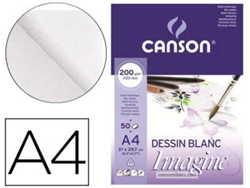 Blocs de Dibujo CANSON Imagine (A4 - 50 Hojas - Liso)