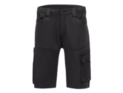 Bermuda Dx4 Trade - Pantalones cortos de trabajo totalmente negros / Talla 30