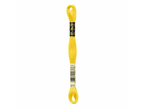 Hilo de Bordar DMC Mouline 117Mc Amarelo Canario 973