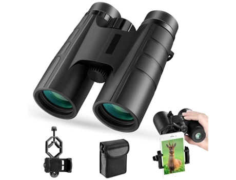 Prismáticos ENKERS Outland Adulto Outers X Jumelles 10 X 42 Negro-Negro