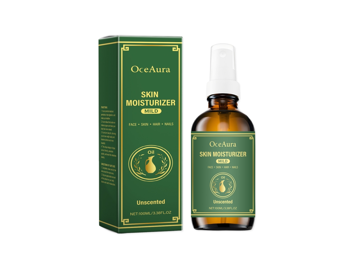 Aceite corporal hidratante para el cuidado de la piel