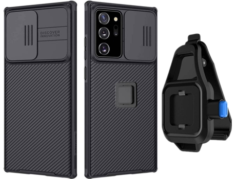 Funda Samsung Note 20 Ultra Camshield con Soporte para la Cintura Negro
