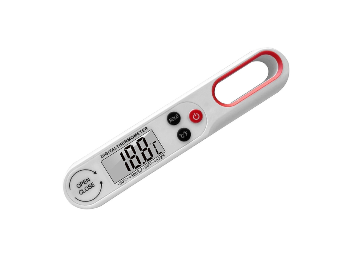 Termómetro para alimentos para barbacoa B1008, leche, repostería plegable, medición de temperatura en 5 segundos GOKOCO