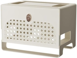 Caja Organizadora De Cables Para Tomas De Corriente, Router, Tv Y Hub.