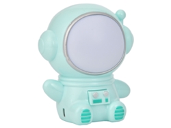 2026-lámpara Led Recargable Para Dormitorio Oficina Mesa Con Protección Ocular Figura Astronauta Verde Portátil