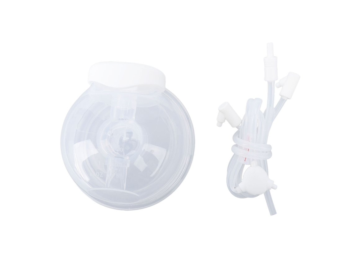 Recolector De Leche Materna Portátil De 150 Ml Para Lactancia, Accesorio Aspirador De Leche De Silicona Pp.