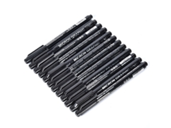 Caneta de Esboço À Água com Ponta de Metal À Prova D'água 12pcs para Desenho e Design