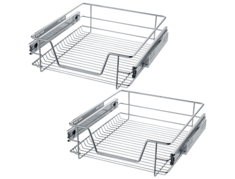 2 Cajones Telescópicos para Cocina Y Dormitorio
