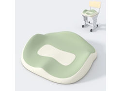 Cojín De Asiento De Espuma Viscoelástica Transpirable Para Aliviar El Dolor Por Estar Sentado Durante Períodos Prolongados, Verde Gertiz