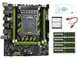 Placa base X79g LGA2011 + Procesador E5 2670 V2 + 4x4GB de RAM DDR3 + Pasta térmica SFUSHOS