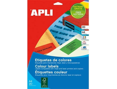 Etiqueta APLI Verde (10.5 x 3.7 cm)