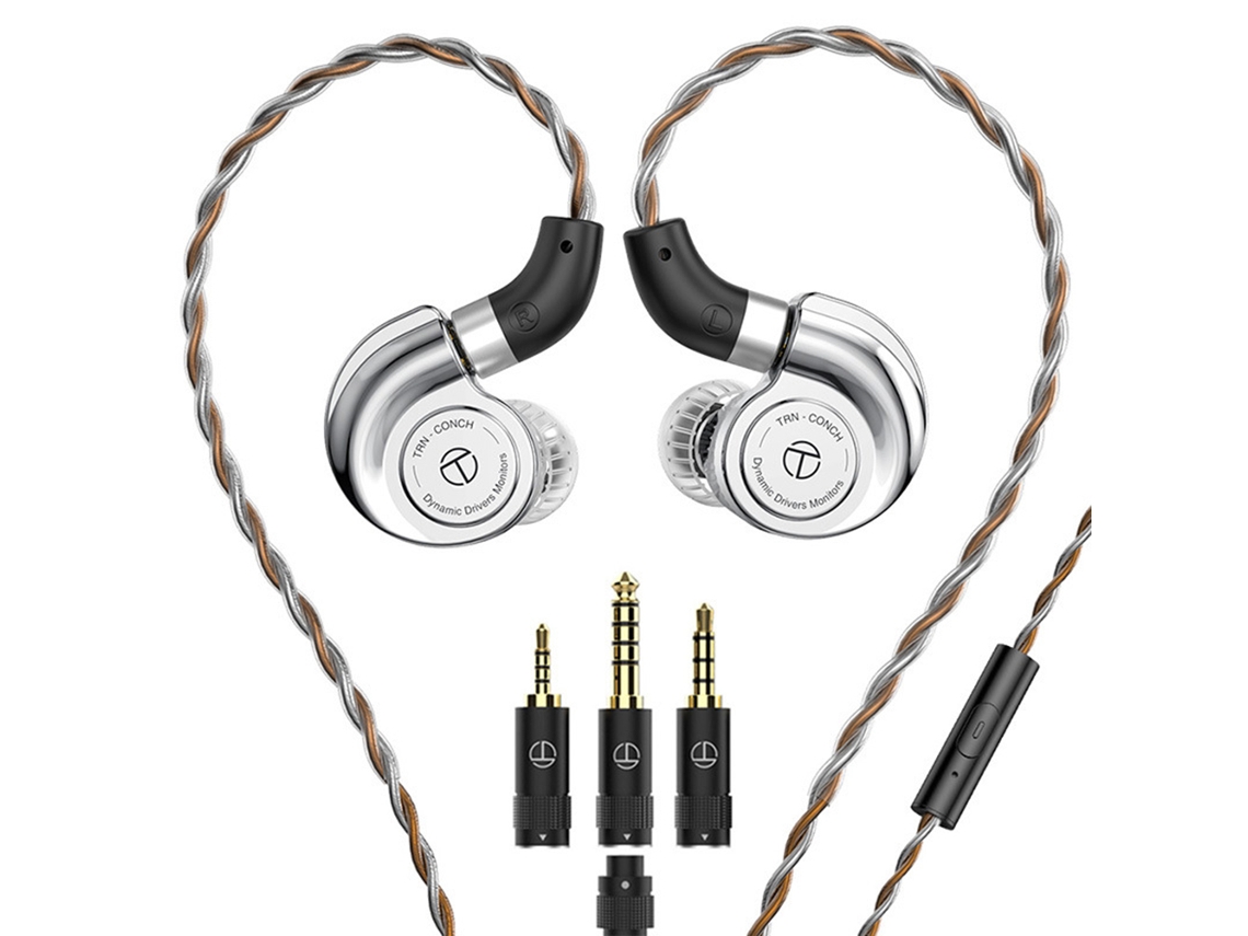 Auriculares In-ear Monitor Trn Conch Sonido Claro Cableados Dinámicos Para Escenario Cantantes Gaming