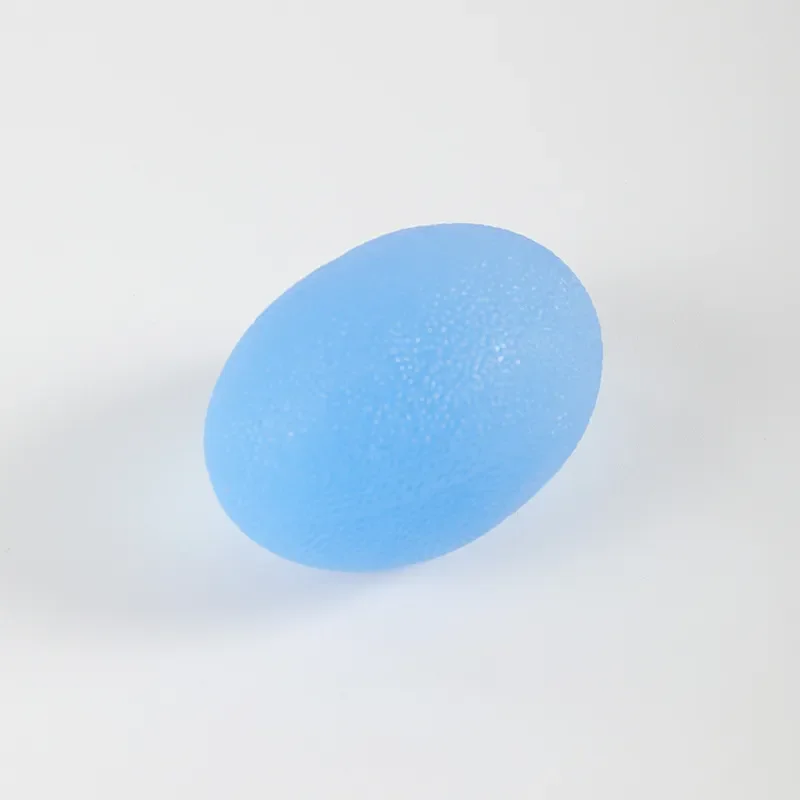 Pelota de silicona de alto agarre para gimnasio, dispositivo de entrenamiento de fuerza unisex Mdug (azul)