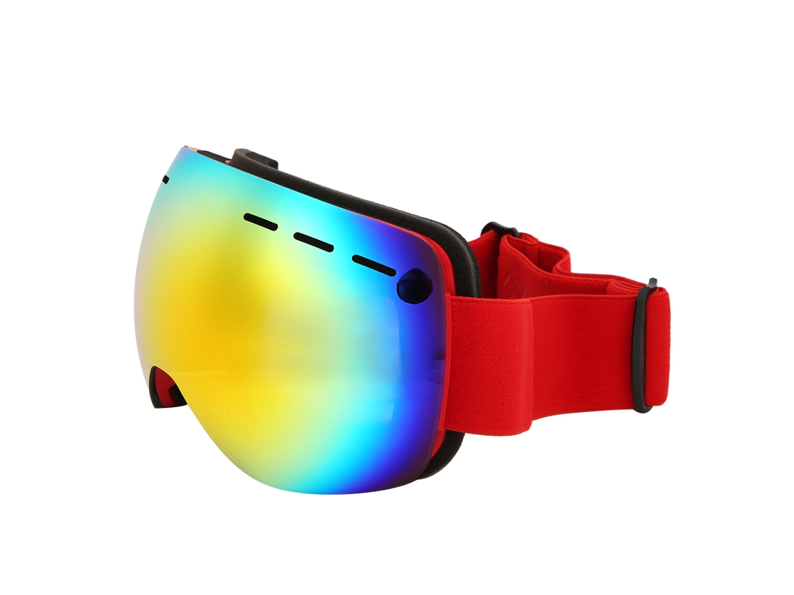 Gafas de esquí unisex para adultos, de doble capa, antivaho, visión amplia, resistentes al viento y al montañismo.