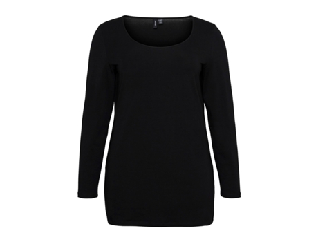 Camiseta VERO MODA Algodón Mujer (52/54 - Negro)