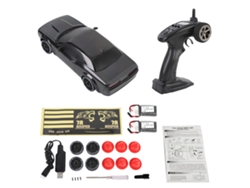 Coche Teledirigido 4x4 De 2,4 Ghz Con Giroscopio Y Luces Led Para Niños Y Adultos.