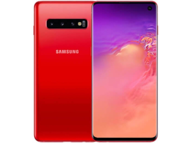 Smartphone SAMSUNG Galaxy S10 (8 GB - 128 GB - Rojo)