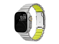 Correa para Apple Watch XIAOMOYU de titanio bicolor con hebilla de carey (46/49/45/44 mm)