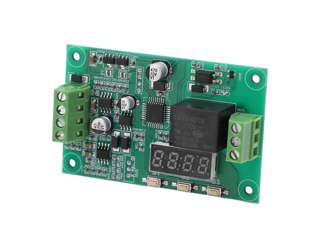 Módulo De Detección De Corriente Ac220v 0-30a De Alta Precisión Con Pantalla Digital Suministro Dc 12v