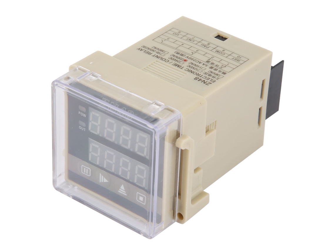 Relé Temporizador Digital Zn48, Contador De Velocidad Multifuncional, Frecuencia Ac220v