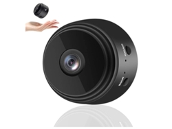 Minicámaras, videocámara portátil inalámbrica HD 1080P con detección de movimiento y visión nocturna, color negro Bestvite