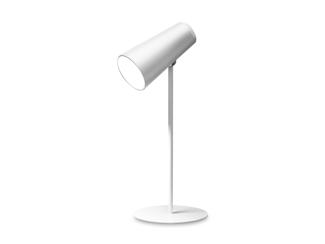 Rebe-lámpara De Escritorio Recargable Usb Proyección Atardecer Con Control Táctil 3 Velocidades Y Batería 2000mah Magnética