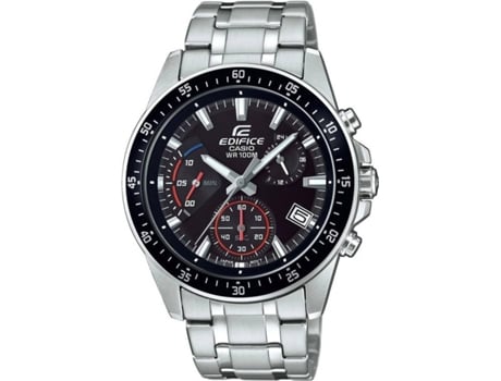 Reloj CASIO Edifice Hombre (Acero - Plateado)