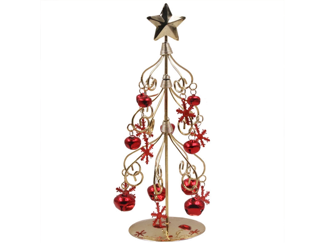 Árbol de Navidad de Metal, Decoración Elegante y Sofisticada RNEMITERY