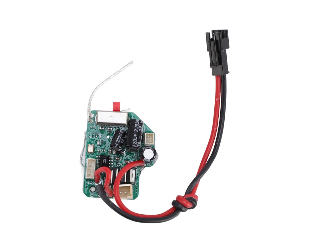 Receptor Esc Para Coche Rc A Escala 1:18, Pieza De Repuesto De Plástico Para Hs 18301 18302 18303 18304 18311 18312 18313 18314