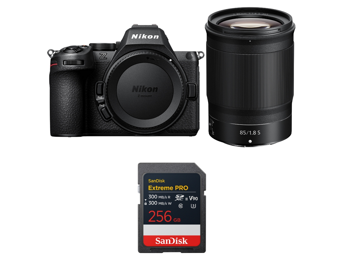 Nikon Z5 Ii + 85mm F/1.8 S + 1 Sandisk 256gb Extreme Pro Uhs-ii Sdxc + Ebook “20 Consejos Para Fotos Que Impactan”