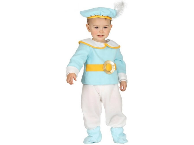 Disfraz de Bebé DISFRAZZES Príncipe Azul (Talla: 6 a 12 meses)