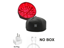 Gorra de luz roja MDUG para el crecimiento del cabello y la prevención de la caída del cabello (negra)