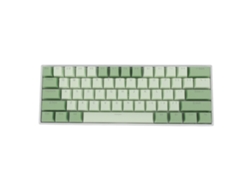 Teclado mecánico Baoj-2026, 60%, 61 teclas, interruptor rojo, con cable USB, RGB para Windows Harmony's
