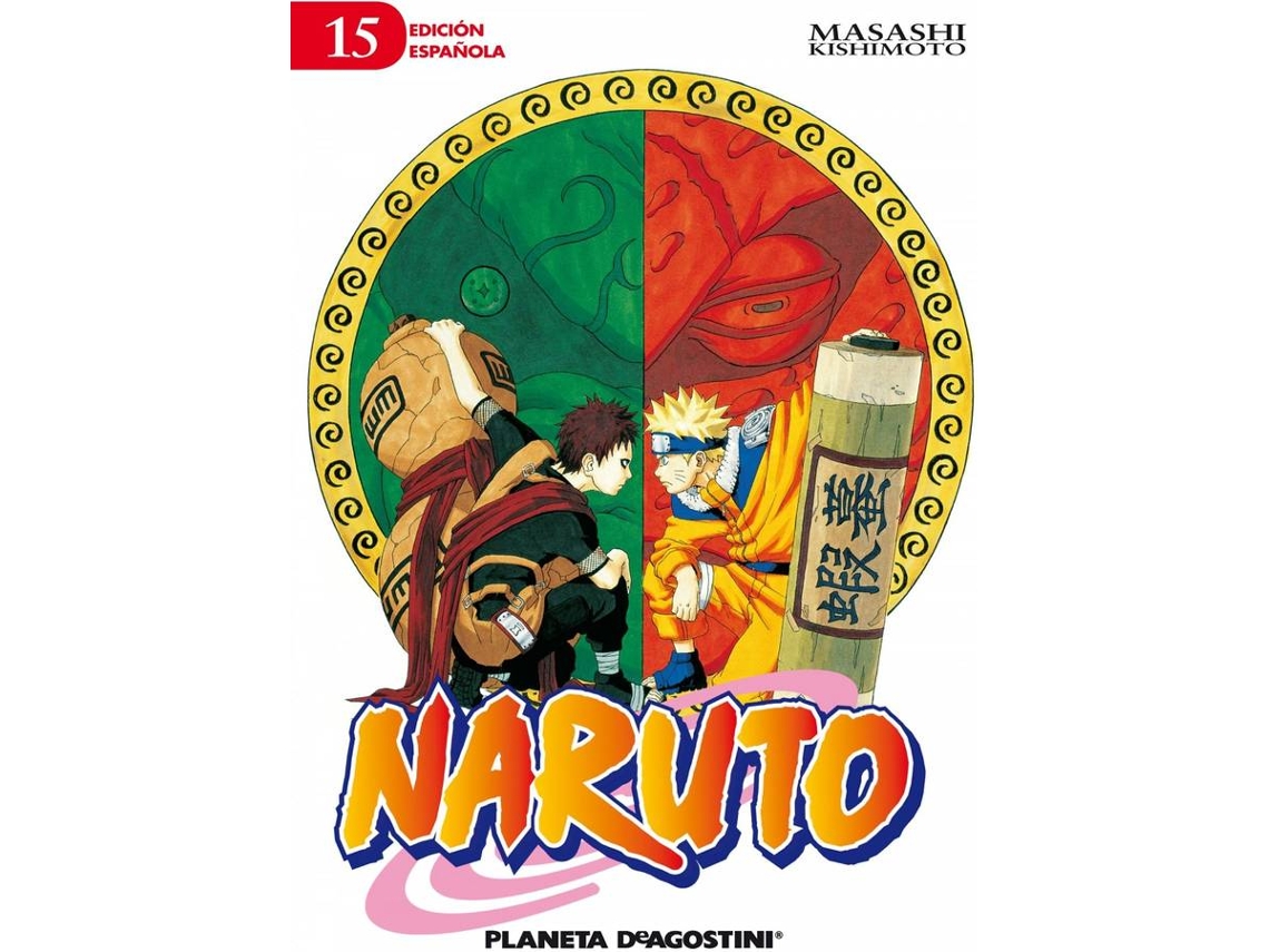 Libro Naruto Nº 15/72 de Masashi Kishimoto (Español)