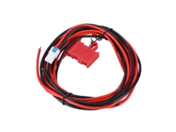 Cable de alimentación para radio walkie-talkie de 12 V CC con fusible para Hyt MD780 MD650