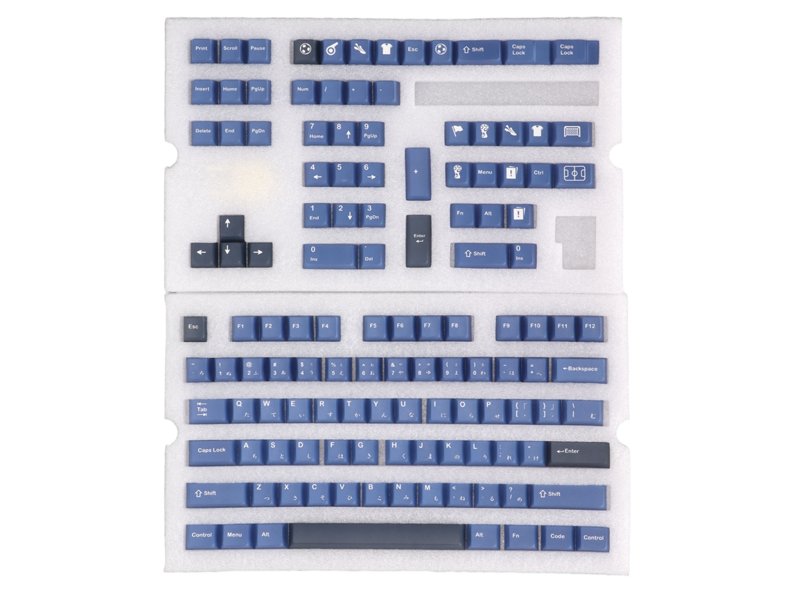 Baoj-2026novoteclado Mecânico Com Teclas Pbt Japonês 128