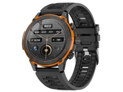 Reloj inteligente Yizhood AMOLED de 1,43 pulgadas con monitor de frecuencia cardíaca, SpO2, monitorización del sueño y función de llamada. Resistente al agua, para hombres y mujeres.