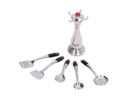 Ats-utensilios De Cocina Diy Para Casa De Muñecas: Cuchara Larga, Colador, Paleta Y Herramientas Miniatura De Cocina