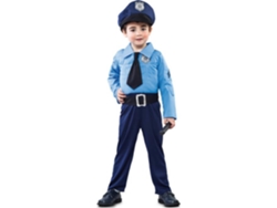 Disfraz de Niño DISFRAZZES Policía Con Corbata Infantil (Talla: 3 a 4 años)