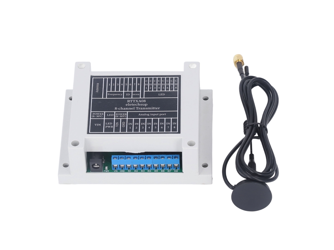 Transmisor De Control Remoto Inalámbrico De 8 Canales Con Retroalimentación Bidireccional, Módulo De Control Punto A Punto
