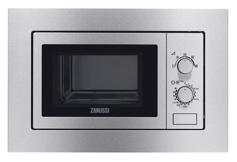 Microondas Integrable ZANUSSI ZSM17100XA (17 L - Sin grill - Inox)