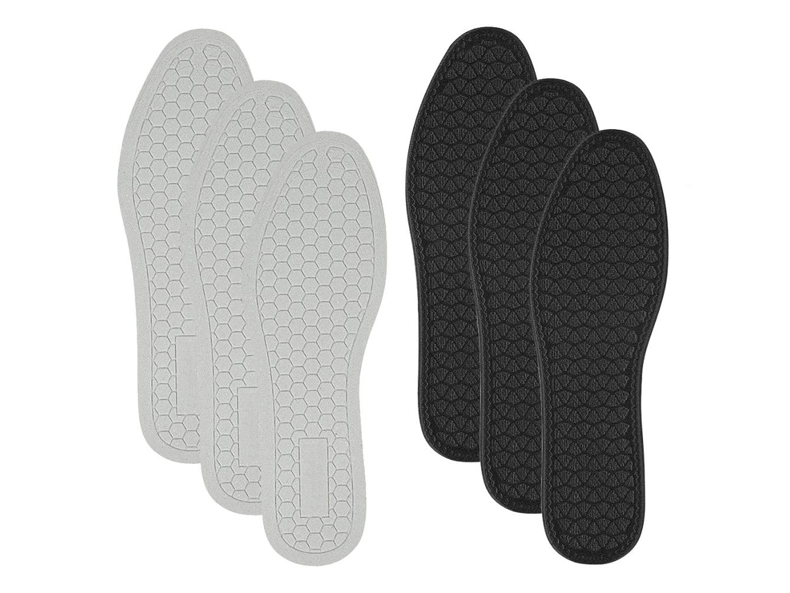 3 Pares De Plantillas Transpirables, Ajustables, Suaves Y Acolchadas Para Caminar Y Practicar Deportes.