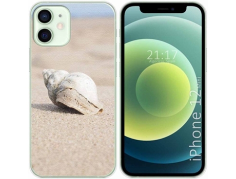 Carcasa iPhone 12 Mini (5.4) TUMUNDOSMARTPHONE Concha Multicolor